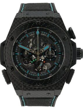 Hublot King Power F1 Black Dial Carbon 48mm Automatic Men's